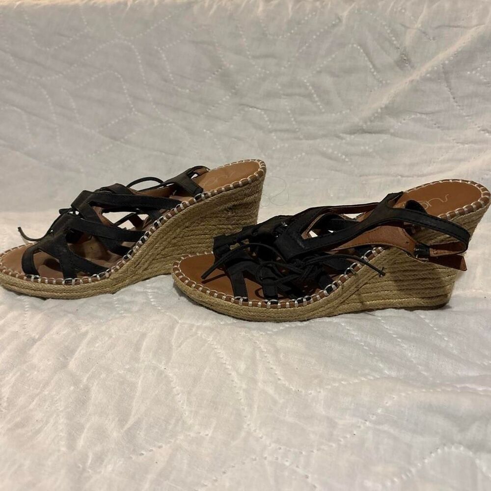Sugar Women's Black Sandals - Picture 4 of 5